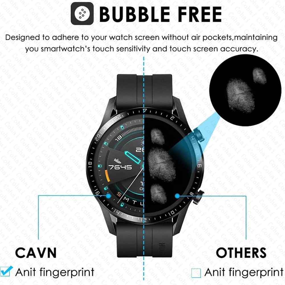 Tempered Glass For Huawei Watc - Titan Smartwatch Accessories review and price