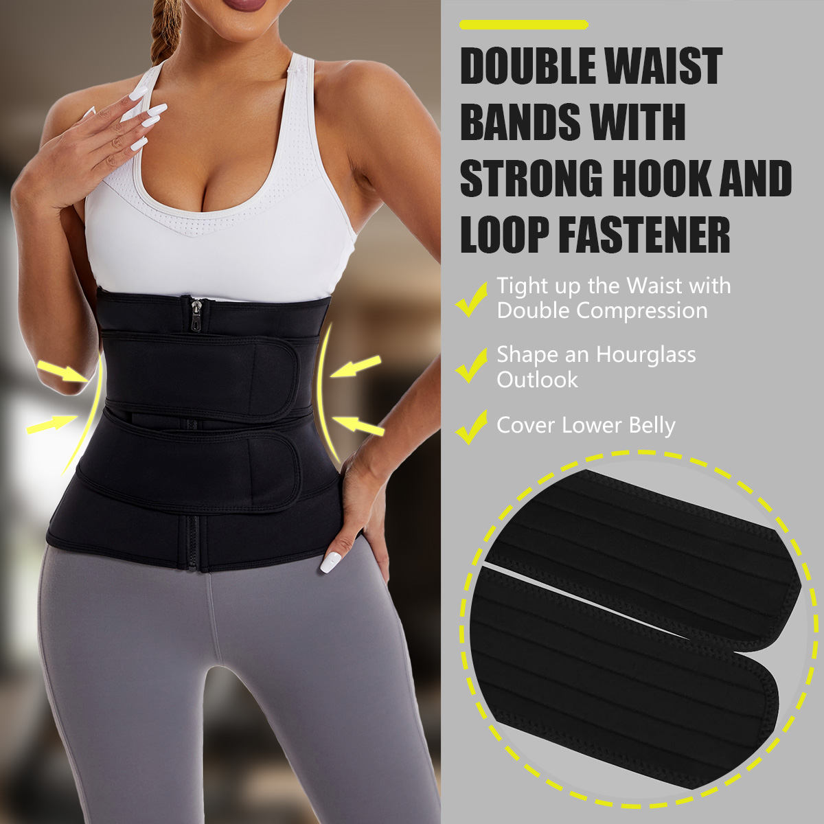 Women Waist Trainer Belt Doubl - Rugged Sport Strap review and price