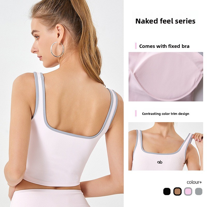 Women Summer Ribbed Yoga Tank  - Rugged Sport Strap review and price